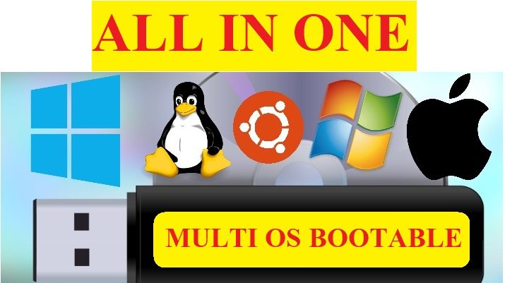 How To Create A MultiBoot Bootable USB Drive | Multiple OS
