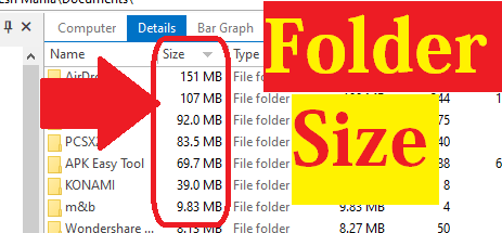 View folder size and solve Law disk space issue