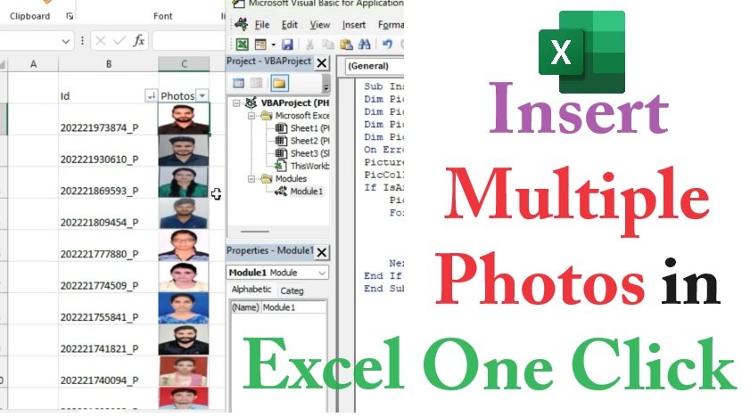 How to Insert Multiple Images Quickly and Easily in Excel