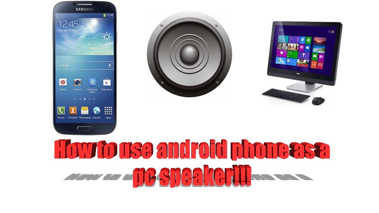 Android Mobile as Speaker for PC/Laptop