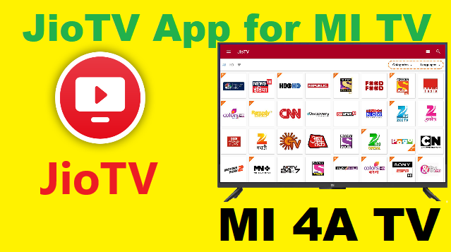Download JioTV app for MI 4A smart TV