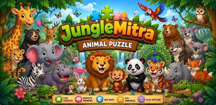JungleMitra : Animal Puzzle