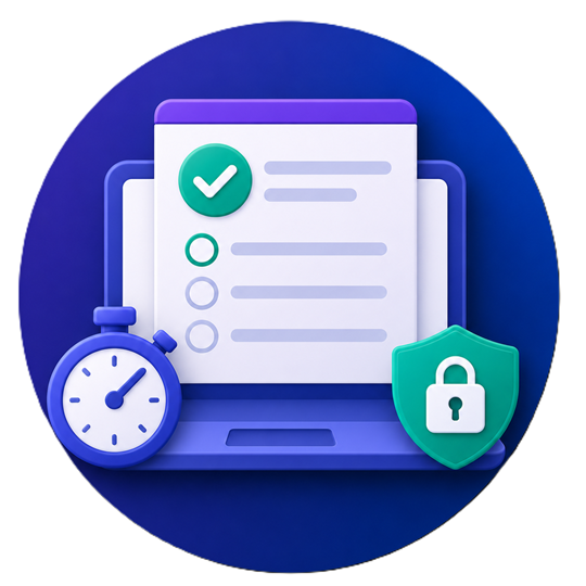 Fully Online Test System